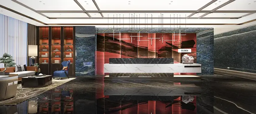 Apẹrẹ ti ode oni Marble Pvc Fiimu