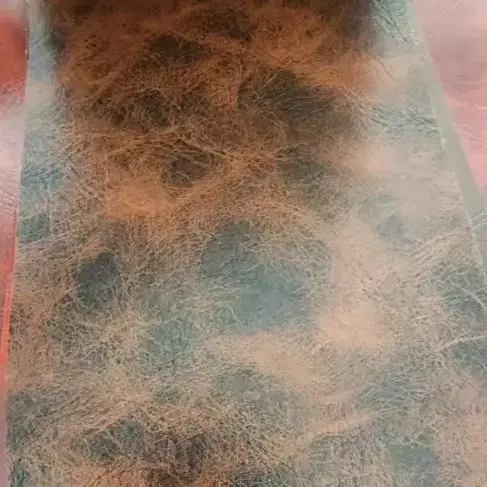 PVC alawọ ewe ti o rọ Fuaux Alagba awọ