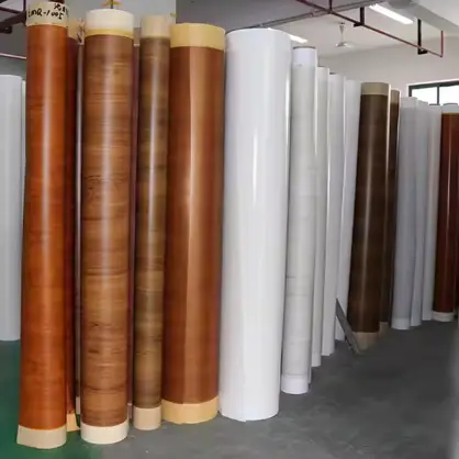 PVC igi ọkà ọkà fiimu Vinyl ati ohun-ọṣọ
